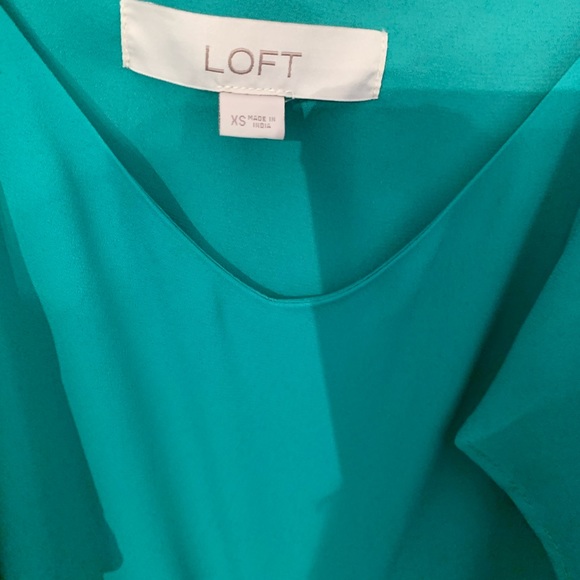 Loft XS swing cascade dress - Picture 4 of 4